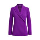 Ralph Lauren Belinda Side-button Blazer Orchid
