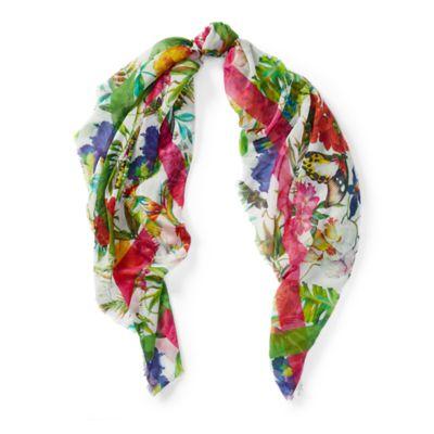 Ralph Lauren Floral Cotton-blend Scarf Botanical Multi