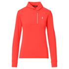 Ralph Lauren Golf Shawl-collar Half-zip Pullover Coral Glow