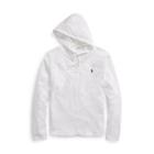 Ralph Lauren Cotton Jersey Hooded T-shirt White/navy Pp