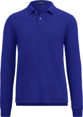 Ralph Lauren Men's Cotton Mesh Polo Shirt Heritage Royal