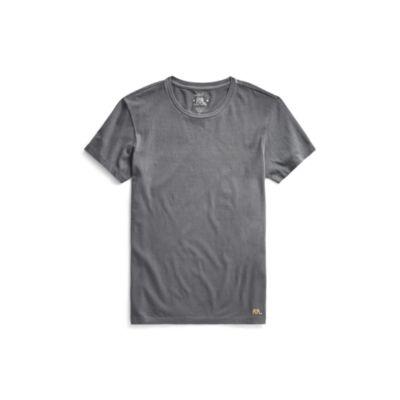 Ralph Lauren Cotton Jersey Crewneck T-shirt Coal