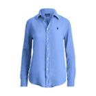 Ralph Lauren Relaxed Fit Linen Shirt Maidstone Blue
