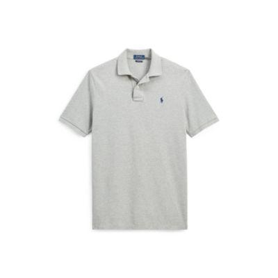 Ralph Lauren Classic Fit Mesh Polo Shirt Andover Heather