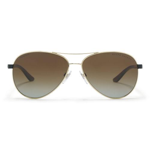 Ralph Lauren Pilot Sunglasses Pale Gold