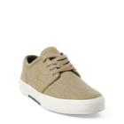 Ralph Lauren Faxon Canvas Low-top Sneaker Khaki