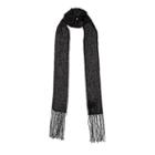 Polo Ralph Lauren Beaded Chiffon Skinny Scarf Black