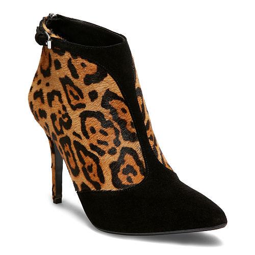 Polo Ralph Lauren Tonia Leopard Haircalf Bootie Leopard