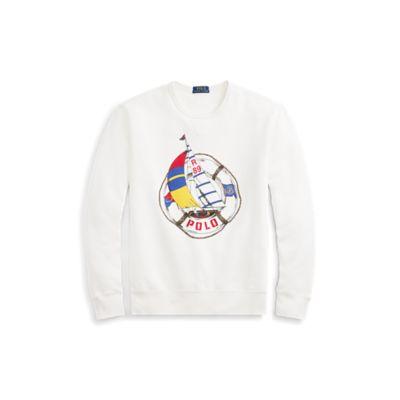 Ralph Lauren Cp-93 Cotton-blend Sweatshirt Deckwash White