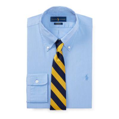 Ralph Lauren Classic Fit Performance Shirt 1868a Blue/white