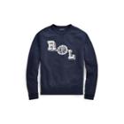 Ralph Lauren Cotton-blend-fleece Sweatshirt Dark Cobalt