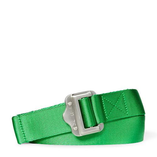 Ralph Lauren Rlx Golf Webbed Nylon Belt Preppy Green