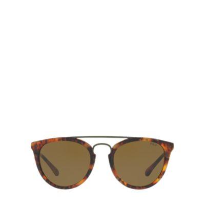 Ralph Lauren Panto Sunglasses Shiny Havana Jerry