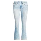 Ralph Lauren Chrystie Kick-flare Crop Jean Light Indigo