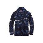 Ralph Lauren Hand-knit Wool-blend Cardigan Navy Multi