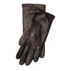 Polo Ralph Lauren Whipstitched Leather Gloves Black
