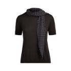 Ralph Lauren Silk-scarf Merino Sweater Black