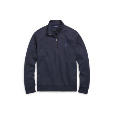 Ralph Lauren Double-knit Half-zip Pullover Winter Navy Heather