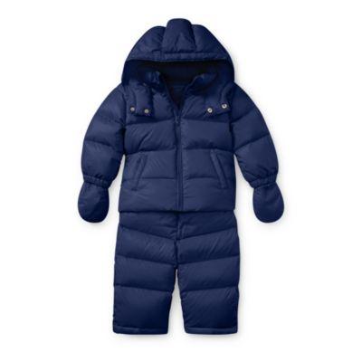 Ralph Lauren Down 2-piece Snowsuit French Navy 9m