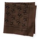 Polo Ralph Lauren Polo Player Wool Pocket Square