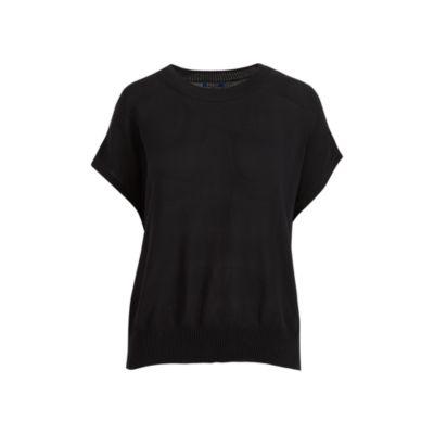 Ralph Lauren Boxy Cap-sleeve Tee Black