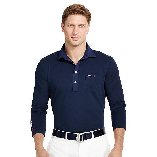 Ralph Lauren Rlx Golf Custom-fit Performance Polo French Navy