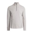 Ralph Lauren Half-zip Sweater Grey Hthr/dk Grey Hthr