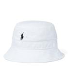 Polo Ralph Lauren Twill Bucket Hat Pure White