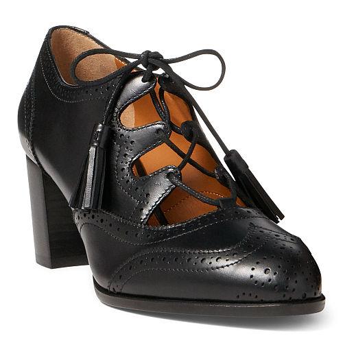 Ralph Lauren Avancena Luxe Calfskin Pump