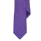 Ralph Lauren Peau De Soie Narrow Tie Purple