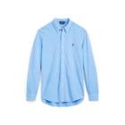 Ralph Lauren Classic Fit Cotton Mesh Shirt Harbor Island Blue L Tall