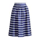 Ralph Lauren Striped A-line Skirt Blue/white