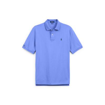 Ralph Lauren Classic Fit Mesh Polo Shirt Harbor Island Blue 4x Big