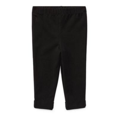 Ralph Lauren Bow-back Legging Polo Black 6m
