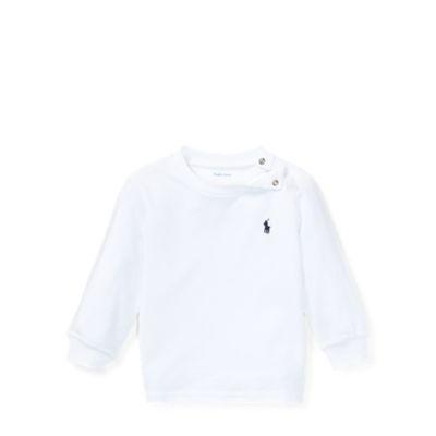 Ralph Lauren Cotton Long-sleeve T-shirt White 12m