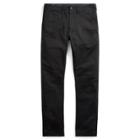 Ralph Lauren Straight Fit Selvedge Chino Polo Black