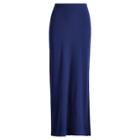 Ralph Lauren Lauren Stretch Interlock Maxiskirt True Indigo