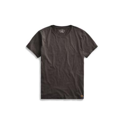 Ralph Lauren Cotton Jersey Crewneck T-shirt Black Mask