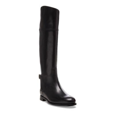 Ralph Lauren Sallen Calfskin Riding Boot Black