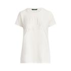 Ralph Lauren Embossed-logo T-shirt Mascarpone Cream