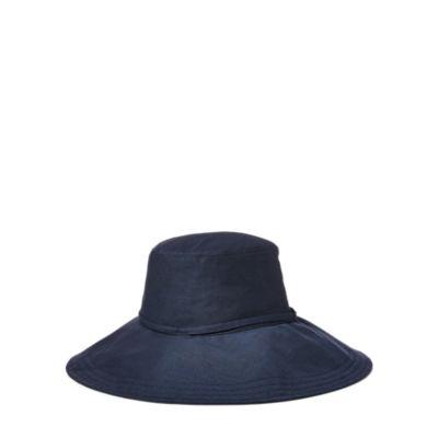 Ralph Lauren Packable Linen Hat Navy