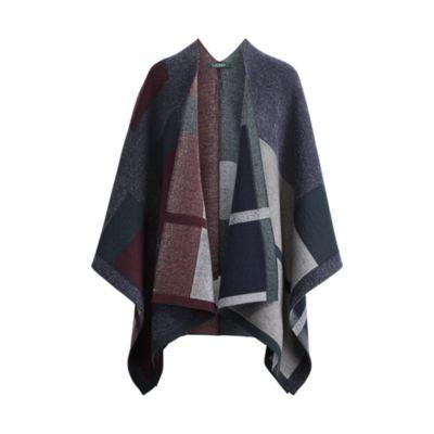 Ralph Lauren Cotton-blend Cape Multi