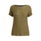 Ralph Lauren Boatneck Short-sleeve Sweater Autumn Sage