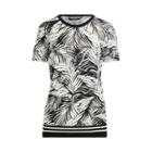 Ralph Lauren Linen T-shirt Black/cream Mp