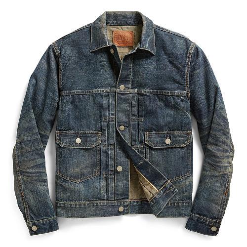 Ralph Lauren Rrl Denim Trucker Jacket