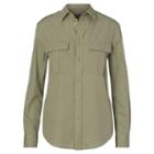 Polo Ralph Lauren Cotton-linen Safari Shirt Basic Olive