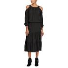 Ralph Lauren Lauren Cold-shoulder Jersey Dress