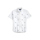 Ralph Lauren Classic Fit Oxford Shirt 2871 Skull And Bones 4xl Tall