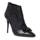 Polo Ralph Lauren Topanga Floral Jacquard Bootie Black