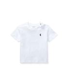 Ralph Lauren Cotton Jersey Crewneck T-shirt White 12m